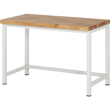 RAU Werkbank 1250x700x840-1040mm l.gr