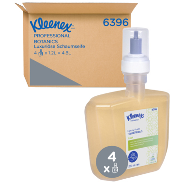 Kleenex Schaumseife Botanics 6396 1,2l 4St.