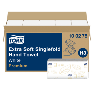 Tork Papierhandtücher Premium 100278 2-lagig weiß 3.000 Blatt