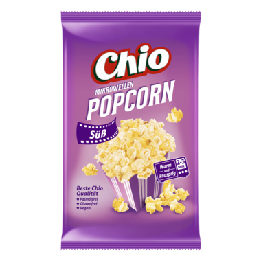 Chio Mikrowellen Popcorn 2857 süß 100g