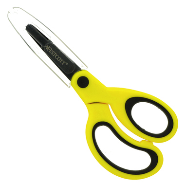 Westcott Kinderschere KidsNEON E-21563 00 runde Spitze 13cm gelb