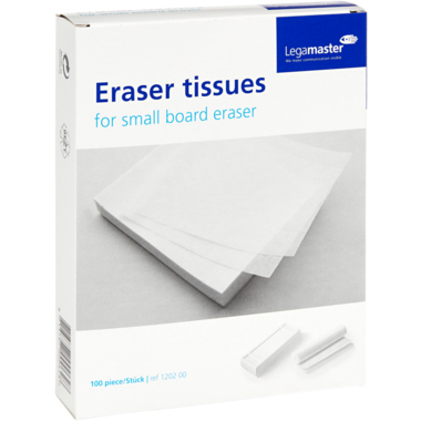 Legamaster Löschpapier 7-120200 6,5x13,7cm weiß 100 Blatt