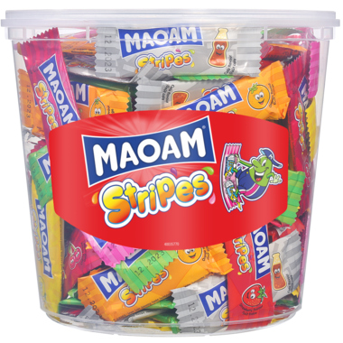 MAOAM Kaubonbon Stripes 516840 7Sorten 150 St