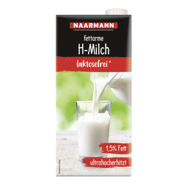 NAARMANN H-Milch 002960 laktosefrei 1,5Prozent 1l 12St.