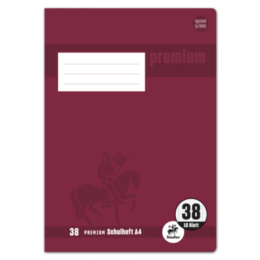 Staufen Schulheft Premium 734010338 A4 90g 16Bl Lin38 kar
