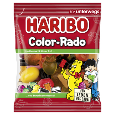 HARIBO Fruchtgummi Color-Rado 389164 100g