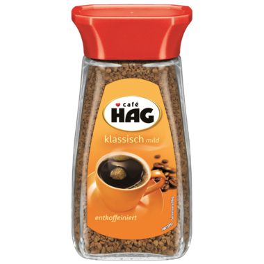 Cafe HAG Kaffee 4031770 löslich entkoffeiniert 100g