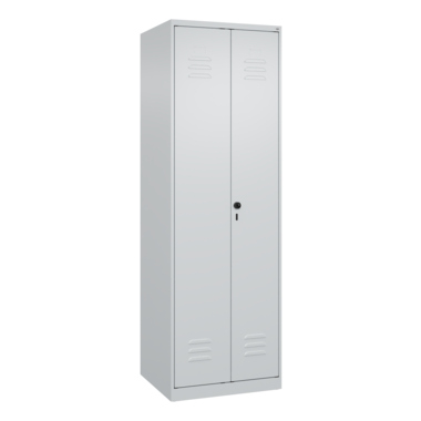 C+P Schwarz-Weiß-Spind Classic PLUS 1850x600x500mm 2Abteile lgr/lgr