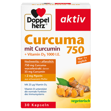Doppelherz Curcuma 750 30St