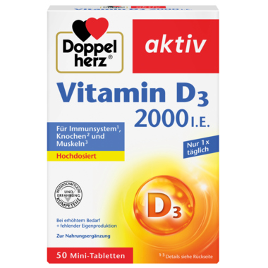 Doppelherz Vitamin D 2000 I.E. 50St