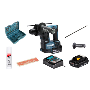 makita Akku-Bohrhammer für SDS-PLUS DHR171RAX3 18V/2Ah 2Akkus +Ladeger
