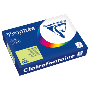 Clairefontaine Kopierpapier 1775PC A4 80g naturgrün 500Bl