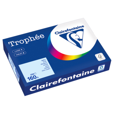 Clairefontaine Kopierpapier 2633PC A4 160g hellblau 250Bl