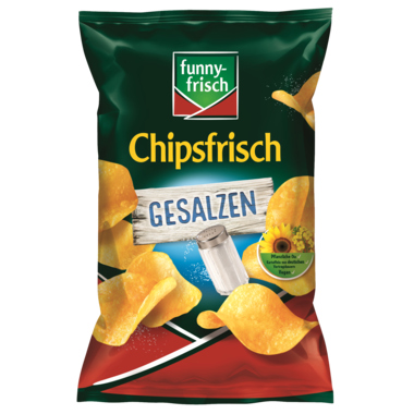 funny-frisch Chipsfrisch 3838 gesalzen 10 x 150g