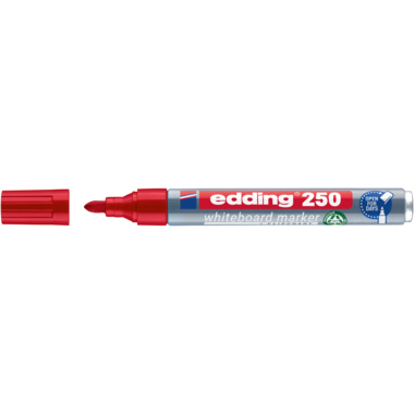 edding Boardmarker 250 4-250002 1,5-3mm Rundspitze nachfüllbar rot