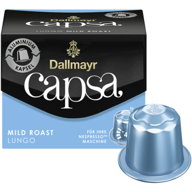 Dallmayr Kaffeekapsel capsa Lungo Mild Roast 10 Stück