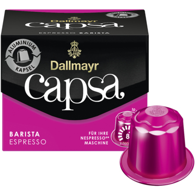 Dallmayr Kaffeekapsel capsa Barista 10 Stück