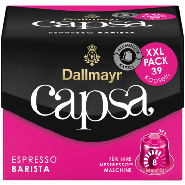 Dallmayr Kaffeekapsel capsa Barista XXL 39 Stück