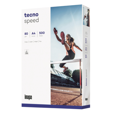 inapa tecno Kopierpapier Speed A4 weiß 80g 500 Blatt