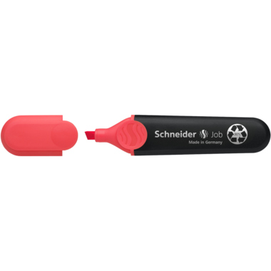 Schneider Textmarker/1502, rot, Strichstärke 1-4,5 mm