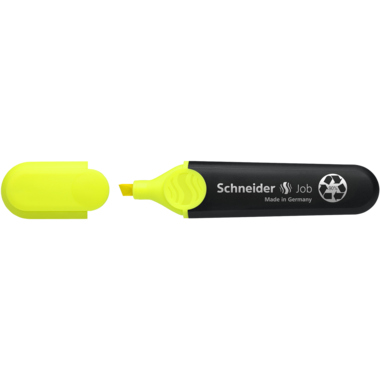 Schneider Textmarker job/1505, gelb, Strichstärke 1 - 4,5mm