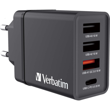 Verbatim Ladegerät 49700 30W 4Ports