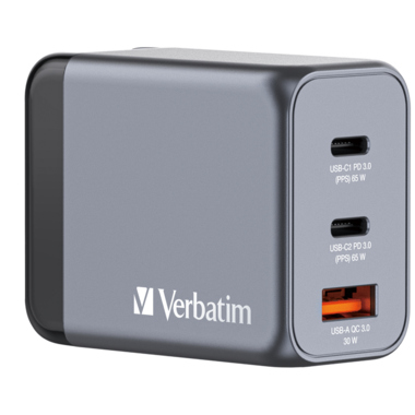 Verbatim Ladegerät 32201 65W 3Ports