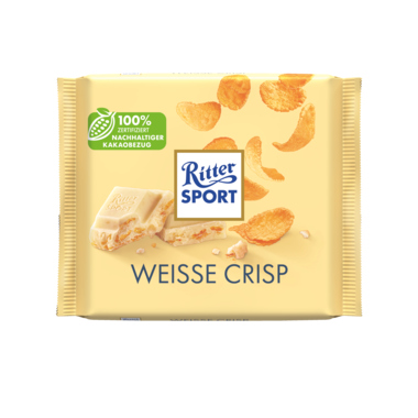 Ritter Sport Schokolade Weiße Crisp 29201 100g
