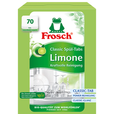 Frosch Classic Spül-Tabs Limone 116335 70St