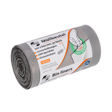 FIRST PLUS Müllsack 34041 30l gr 50St