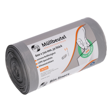 FIRST PLUS Müllsack 34042 60l gr 50St