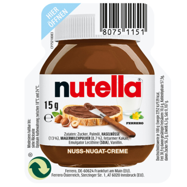 Nutella Brotaufstrich 70000067 120x15g