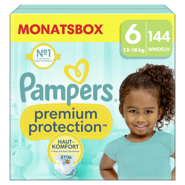 Pampers Windel Premium Protection 40705674 Gr.6 Extra Large 144St.
