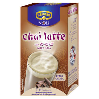 KRÜGER YOU Chai Latte 10029022 Schoko 10St