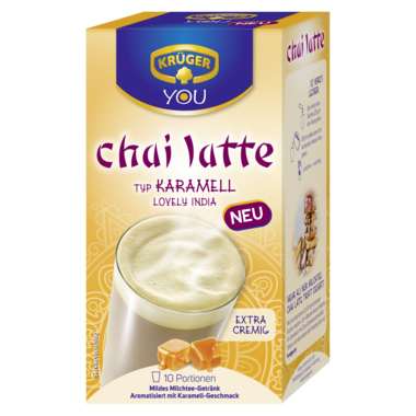 KRÜGER YOU Chai Latte 10029024 Karamell 10St
