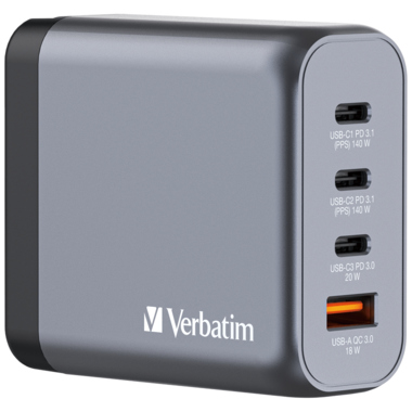 Verbatim Ladegerät 32203 140W 4Ports