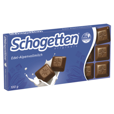 Schogetten Schokolade Alpenvollmilch 100g