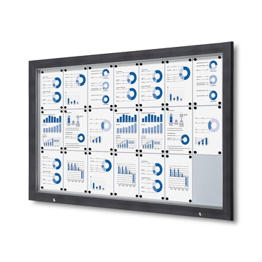 Showdown Schaukasten Outdoor 21xA4 an