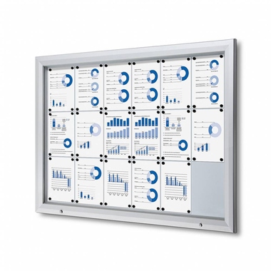 Showdown Schaukasten Outdoor 18xA4 si