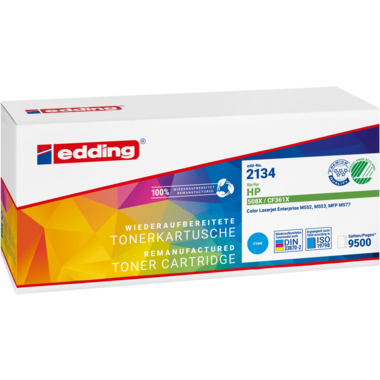edding Toner 18-2134 wie HP CF361X cyan