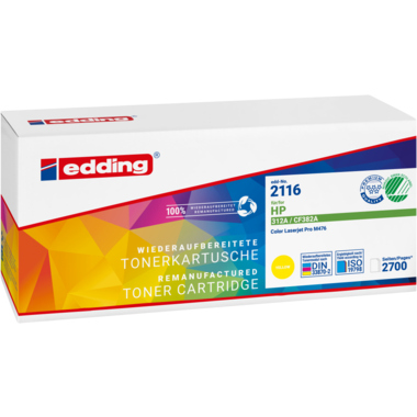 edding Toner 18-2116 wie HP CF382A gelb