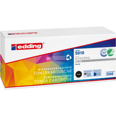 edding Toner 18-5010 wie Kyocera TK-160 schwarz