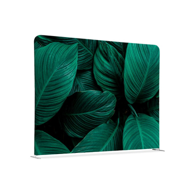 Showdown Raumteiler 150x150cm Botanische Grüne Blätter