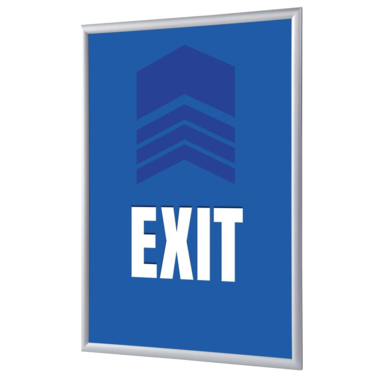 Showdown Klapprahmen A4 Ausgang en bl