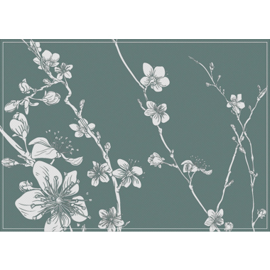 Showdown Tischset Abstrakte Kirschblüte gn 6St