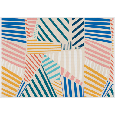 Showdown Tischset Bunte Formen 2 6St