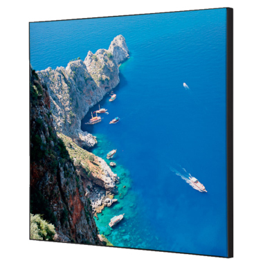 Showdown Wanddekoration Set 40x40cm Meeresfelsen