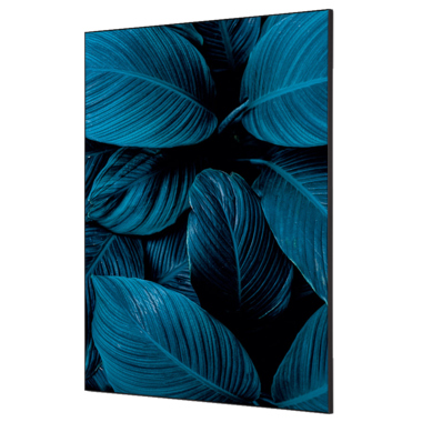 Showdown Wanddekoration Set A1 Blätter bl