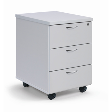 Rollcontainer 3xSchub 58,5x40,7x50cm lgr