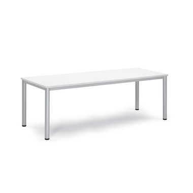 Besprechungstisch 200x80x72cm Gestell si Platte ws